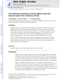 Cover page: ATP-dependent unwinding of U4/U6 snRNAs by the Brr2 helicase requires the C terminus of Prp8