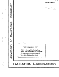 Cover page: THE X-RAY SPECTRUM PRODUCED BY 322 MEV ELECTRONS STRIKING A PLATINUM TARGET