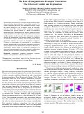 Cover page: The Role of Imagination in Exemplar Generation:
The Effects of Conflict and Explanation