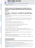 Cover page: PrEPare for Work: A Pilot Randomized Controlled Trial of an Intervention to Optimize HIV PrEP Outcomes Among Male Sex Workers.