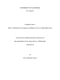 Cover page: “Is Math for Me?”: Effects of Math Course Sequence and Ethnic Context on Math Motivation