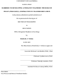 Cover page: Barriers to Developing Antiracist Teachers: The Role of Policy, Pedagogy, and Practice in Teacher Education