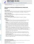 Cover page: Mechanisms underlying methamphetamine-related dental disease