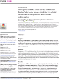 Cover page: Therapeutic effect of ibrutinib, a selective Brutons tyrosine kinase inhibitor, in orbital fibroblasts from patients with Graves orbitopathy.