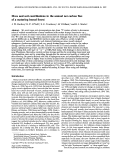 Cover page: Moss and soil contributions to the annual net carbon flux of a maturing boreal forest