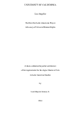 Cover page: The Role that Latin Americans Play in Advocacy of Universal Human Rights