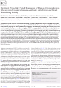 Cover page: Enveloped virus-like particle expression of human cytomegalovirus glycoprotein B antigen induces antibodies with potent and broad neutralizing activity.