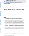 Cover page: New approaches to quantify social development in rhesus macaques (Macaca mulatta): Integrating eye tracking with traditional assessments of social behavior