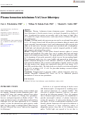 Cover page: Plasma formation in holmium:YAG laser lithotripsy