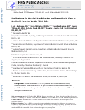 Cover page: Medications for Alcohol Use Disorder and Retention in Care in Medicaid-Enrolled Youth, 2014-2019.