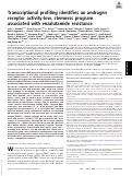 Cover page: The DNA methylation landscape of advanced prostate cancer