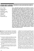 Cover page: Diffusing capacity limitations of the extent of lung volume reduction surgery in an animal model of emphysema