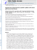 Cover page: Impaired Bone Mineral Density in Pediatric Patients with Chronic Graft-versus-Host Disease