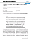 Cover page: Accelerated probabilistic inference of RNA structure evolution