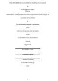 Cover page: Post-Silicon Hardware Validation of a Many-Core System