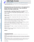 Cover page: Methamphetamine use drives decreases in viral suppression for people living with HIV released from a large municipal jail: Results of the LINK LA clinical trial