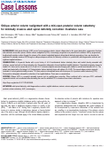 Cover page: Oblique anterior column realignment with a mini-open posterior column osteotomy for minimally invasive adult spinal deformity correction: illustrative case.