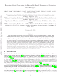 Cover page: Bayesian Model Averaging for Ensemble-Based Estimates of Solvation-Free Energies