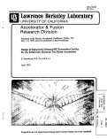 Cover page: Design of Inductively Detuned RF Extraction Cavities for the Relativistic Klystron Two Beam Acclerator