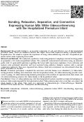 Cover page: Bonding, Relaxation, Separation, and Connection: Expressing Human Milk While Videoconferencing with the Hospitalized Premature Infant