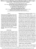 Cover page: Differences between Mimicking and Non-Mimicking laughter in Child-Caregiver Conversation: A Distributional and Acoustic Analysis