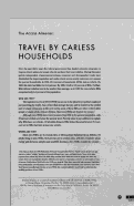 Cover page: Access Almanac: Travel By Carless Households