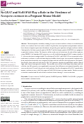 Cover page: NcGRA7 and NcROP40 Play a Role in the Virulence of Neospora caninum in a Pregnant Mouse Model