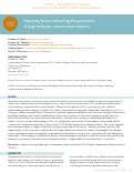 Cover page: Examining Factors Influencing the Governance of Large Landscape Conservation Initiatives