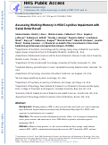 Cover page: Assessing Working Memory in Mild Cognitive Impairment with Serial Order Recall