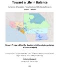 Cover page: Toward a Life in Balance:&nbsp;An Analysis of Commuting Characteristics and Jobs/Housing Balance in Southern California