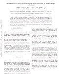 Cover page: Measurement of 139La(p,x) cross sections from 35–60 MeV by stacked-target activation