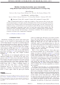 Cover page: Machine learning based phase space tomography using kicked beam turn-by-turn centroid data in a storage ring