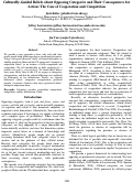 Cover page: Culturally-Guided Beliefs about Opposing Categories and Their Consequences for Action: The Case of Cooperation and Competition