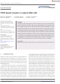 Cover page: ITAM‐based receptors in natural killer cells