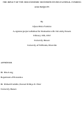 Cover page: THE IMPACT OF THE 2008 ECONOMIC RECESSION ON EDUCATIONAL FUNDING AND INEQUITY