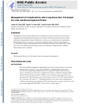 Cover page: Management of Complications After Lung Resection Prolonged Air Leak and Bronchopleural Fistula