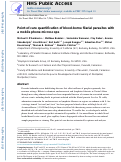 Cover page: Point-of-care quantification of blood-borne filarial parasites with a mobile phone microscope.