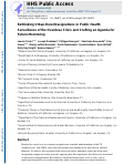 Cover page: Rethinking urban-rural designations in public health surveillance of the overdose crisis and crafting an agenda for future monitoring