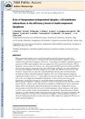 Cover page: Role of temperature-independent lipoplex–cell membrane interactions in the efficiency boost of multicomponent lipoplexes