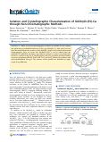 Cover page: Isolation and Crystallographic Characterization of Gd3N@D 2(35)‑C88 through Non-Chromatographic Methods