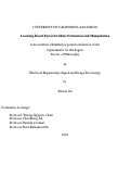 Cover page: Learning-Based Facial Attribute Estimation and Manipulation