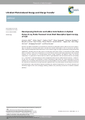 Cover page: Decomposing electronic and lattice contributions in optical pump – X-ray probe transient inner-shell absorption spectroscopy of CuO