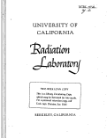 Cover page: Operation of the 1/4 Scale Model Bevatron III.