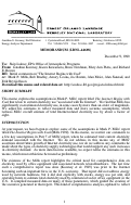 Cover page: Memo to Skip Laitner of EPA: initial comments on "The internet begins with coal"