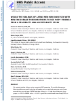 Cover page: Would the Siblings of Latinx Men Who Have Sex With Men Encourage Their Brothers to Use PrEP? Findings From a Feasibility and Acceptability Study.