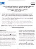 Cover page: A Complete Assessment of the Emissions Performance of Ethanol Blends and Iso-Butanol Blends from a Fleet of Nine PFI and GDI Vehicles