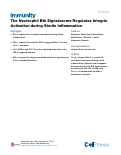 Cover page: The Neutrophil Btk Signalosome Regulates Integrin Activation during Sterile Inflammation