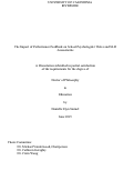 Cover page: The Impact of Performance Feedback on School Psychologists' Roles and SLD Assessments