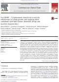 Cover page: Pro-HEART - a randomized clinical trial to test the effectiveness of a high protein diet targeting overweight/obese individuals with heart failure: Rationale, design and baseline characteristics.