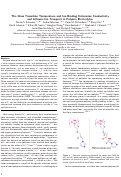 Cover page: Glass Transition Temperature and Ion Binding Determine Conductivity and Lithium-Ion Transport in Polymer Electrolytes